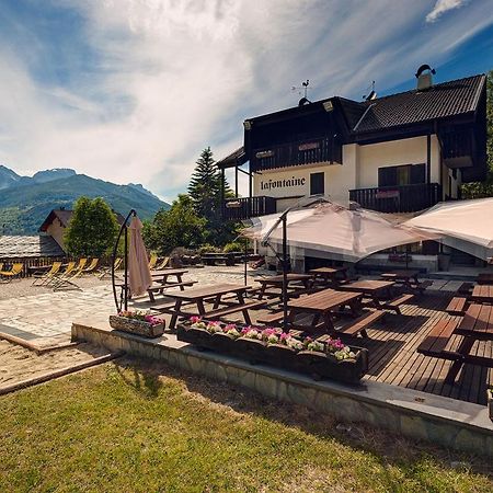 Hotel La Fontaine Oulx Dış mekan fotoğraf